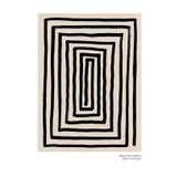 The Maze Plakat (30x40 cm) - Abstrakt kunst plakater