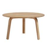 HAY - Bella Coffee Table, WB Lacquered Oak, Ø60 x H32 cm