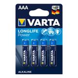 Varta - AAA - 4 stk - Alkaline Longlife Power (1.5V)