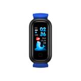 T12 Vandtæt Smartwatch til børn med skridttæller, farveskærm med touch mm. Blå.