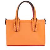 Christian Louboutin Cabata Nano patent leather tote bag - orange - One size fits all