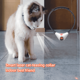 SHEIN Automatic Smart Cat Laser Toy Collar, Rechargeable & Wearable Laser Interactive Pet Exercise Toy