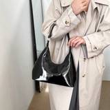 SHEIN Old Moeny, Lightweight,Business Casual 1pc White Vintage Simple French Moon Shaped Armpit Bag Fashionable Elegant Shoulder Crossbody Bag For Women For