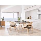Andersen Furniture tillægsplade til T1 spisebord m. udtræk (Hvid laminat - bordplade, L50 x B88 cm)