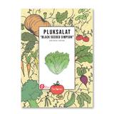 Pluksalat – Black Seeded Simpson – Økologiske frø