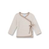 Sanetta Pyjama Shirt beige stribet- i dag 10x babypoints - - 44