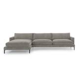 Barcelona | 2,5-personers sofa med chaiselong | Oprydningssalg -