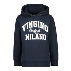 VINGINO Sweatshirt marin / hvid - 116 - marin / hvid
