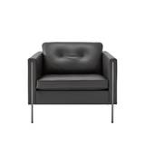 Ligne Roset - Andy Armchair, Brilliant Chromed, Leather Cat. W, Kyoto Gold 5298