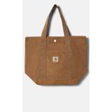 Brown Canvas tote - Brown - One size