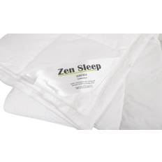 Sommerdyne 140x200 cm - Allergivenlig dyne med bløde luftige fiberdun - Sval fiberdyne - Zen Sleep