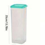 SHEIN 1pc Bread, Cookie & Toast Airtight Container, Bread Box, Sandwich Container, Kitchen Food Storage Tool