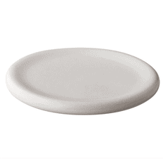 RAW Satin white stone tallerken Ø24,5 x H2,1 cm (1 stk. på lager)