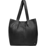 Klassisk skind shopper taske i tidsløst design / 15568 - Black (Nero) - Onesize