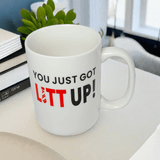 oz You Just Got Litt Up Louis Litt Mug Inspired By The Tv Show Suits Funny Gift - Black - 450ml