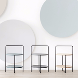 Andersen Furniture Tray Table - Ø46 cm / Grey Side- og bakkeborde - Borde
