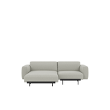 In situ sofa / 2-seater - 2-Seater - Configuration 5 / Clay 12/Black Sofaer med & uden chaiselong - Rum