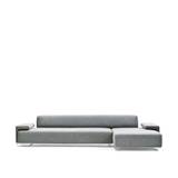 Moroso - Lowland Composition B2R,Fabric Cat. S Orsetto A9150 Concrete Grey
