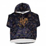 Harry Potter Childrens/Kids Icons Oversized Hoodie - One Size / Navy