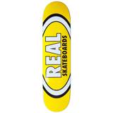 Real Skateboard Deck Classic Oval Yellow 8,06