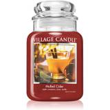 Village Candle Mulled Cider duftlys (Glass Lid) 602 g