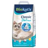 Økonomipakke: Biokat's kattegrus - Classic Fresh 3in1 Cotton Blossom (3 x 10 l)