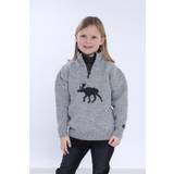 Wool Of Scandinavia Norsk Strik Sweater Børn Moose_Børn 12 År