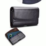 Pc Leather Case Compatible With Iphone  Pro Pro Pro Xs Pro X Galaxy SE Suitable For Otterbox Commuter Series Case With Belt Clip Belt Pouch Phone Prot - Black