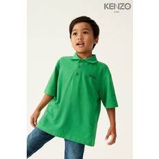 KENZO KIDS Green Logo Poloshirt