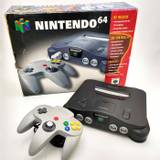 Nintendo 64 - I æske - Konsol - SNR NU14283393 (B Grade) (Genbrug)