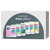 Fimo Effect 6×57 gram Fimo-ler i livlige, blandede farver
