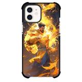 Marvel Phone Case For iPhone And Samsung Galaxy Devices - Doctor Fate X Doctor Strange Fire on Body Illustration