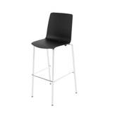Cube Vesper stabelbar barstol, høj ryg, sort