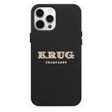 Krug Phone Case For iPhone Samsung Galaxy Pixel OnePlus Vivo Xiaomi Asus Sony Motorola Nokia - Krug Champagne Golden Logo