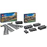 LEGO City Weichen 60238 Spielzeugeisenbahn & City Schienen (60205), Kinderspielzeug