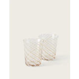 Stilleben | Concave Glass Box of 2 | Twist Brown Sand