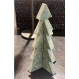Mangus - Marmor Juletræ i Grøn 15cm - Marmor juletræ