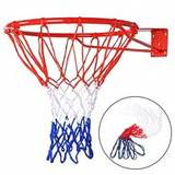 SHEIN 1Pc Standard Basketball Net Nylon Hoop Goal Standard Rim For Basketball Stands