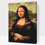 MONA LISA -Leonardo da Vinci - 40 x 50 cm / Saml selv ramme