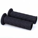 SHEIN Universal 7/8" 22mm Motorcycle Handle Grip Non Slip Rubber Throttle Grip For Motorbike Motocross Off Road E-Bike Scooter
