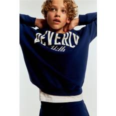 Dreng - Blå 2-delt sweatshirtsæt