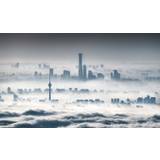 Ink Beijing floats on the clouds Poster 50x70 cm