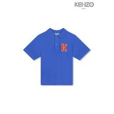 KENZO KIDS Blue K Logo Poloshirt