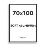 Ramme 70x100 Sort Aluminium