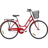 PUCH Vista Dame cykel 7 gear 28" 2023 - rød (På lager i et varehus)
