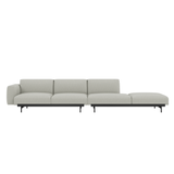 In situ sofa / 4-seater - 4-Seater - Configuration 3 / Clay 12/Black Sofaer med & uden chaiselong - Rum