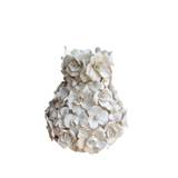 Hvid blomster vase – 17 cm – Birch Nielsen