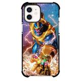 Marvels Thanos Phone Case For iPhone And Samsung Galaxy Devices - Thanos Attacking Ground With Infinity Gauntlet