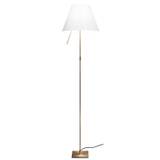 Luceplan Costanza Floor Lamp Brass/white - Gulvlamper Messing Hvid - 1D13NT000030-shade40