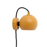 Ball Magnet Væglampe - Special Edition - Mat Okkergul